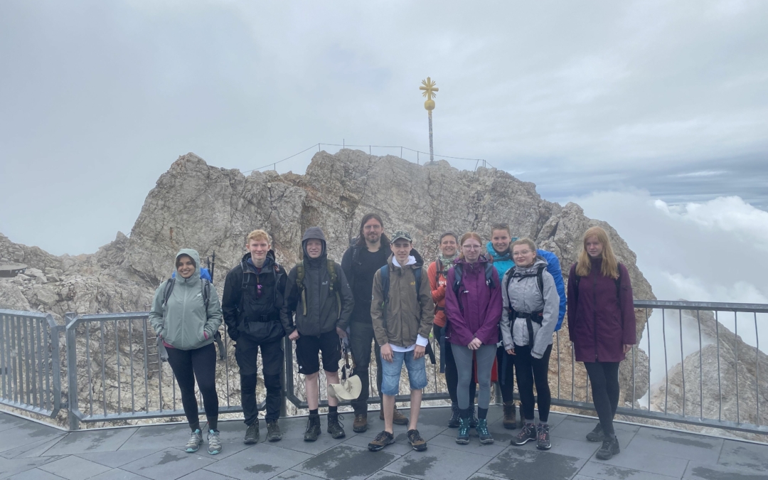 Besteigung der Zugspitze mit der Erlebniswandern-AG