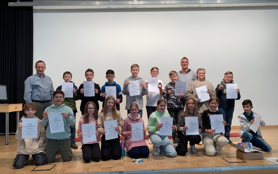 Schulrunde der Mathematik-Olympiade