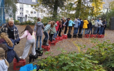 Ein Ausflug der 5a in die Gelbe Villa