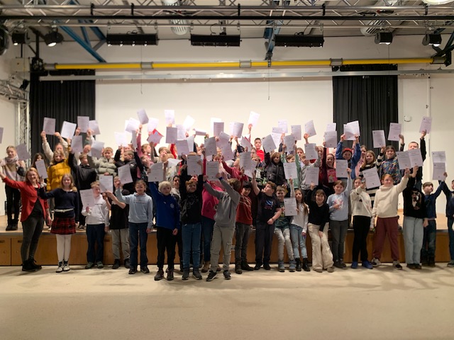 Siegerehrung der Mathematik-Olympiade