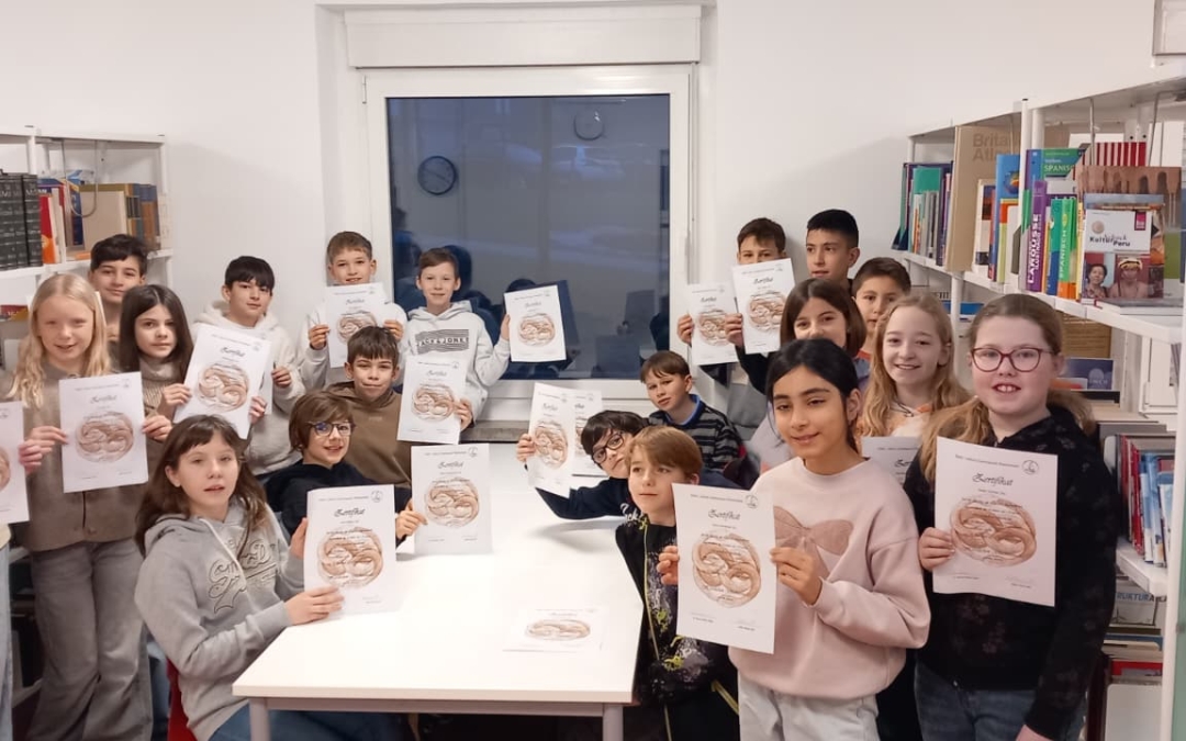 Lesezeugnisse für unsere Fünftklässler