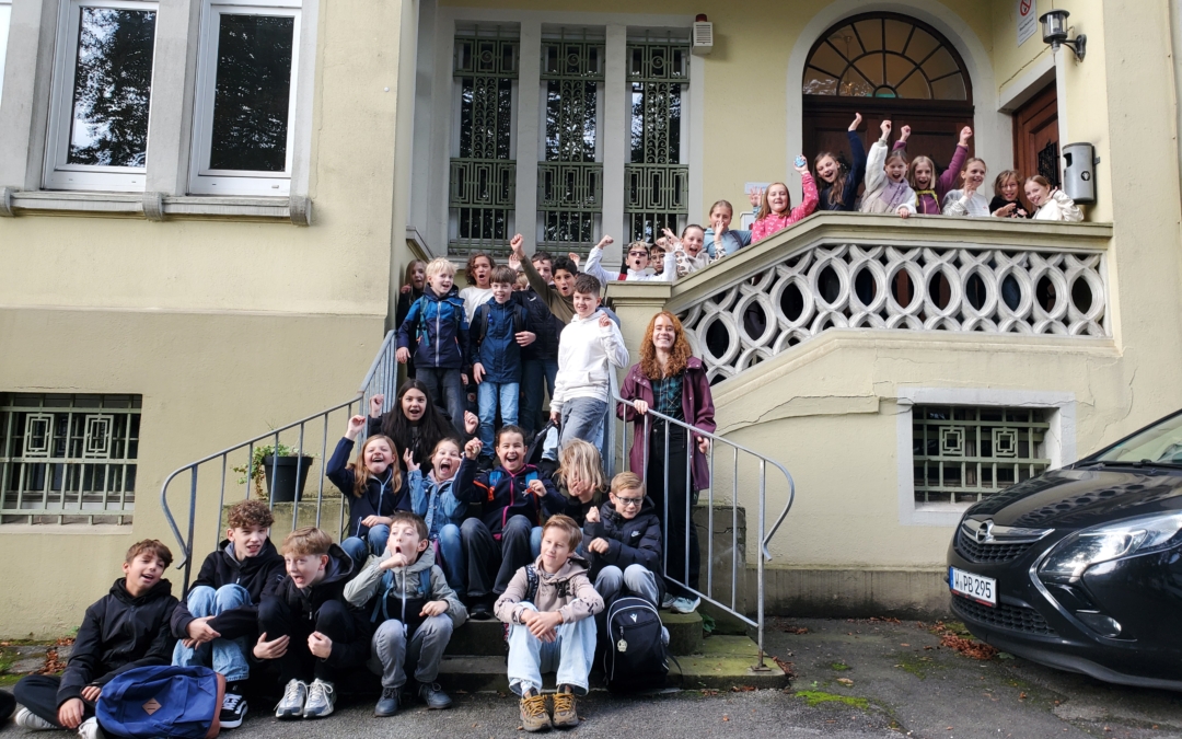 Besuch der 5c in der Gelben Villa