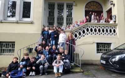 Besuch der 5c in der Gelben Villa